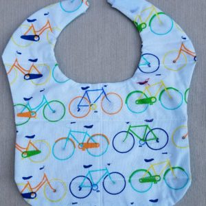 Bicycle pattern bib