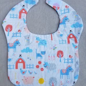 Farm bib for baby