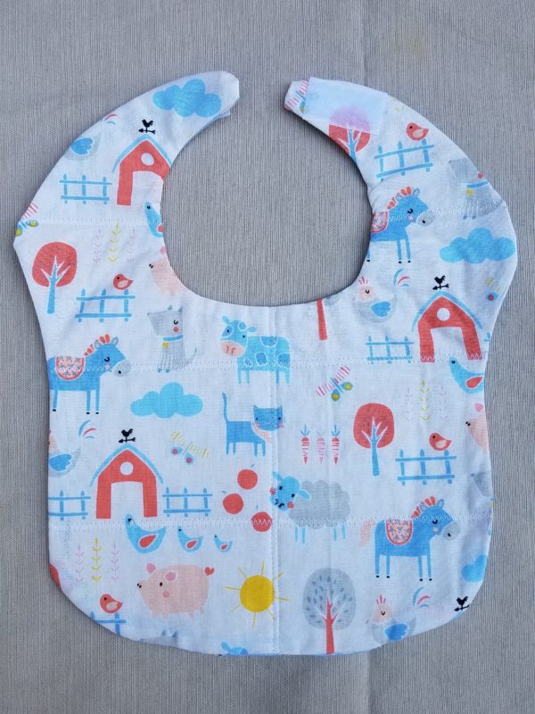 Farm bib for baby