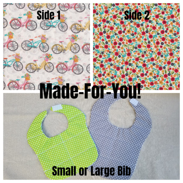 Made-For-You Reversible Bib-Flower Bicycles